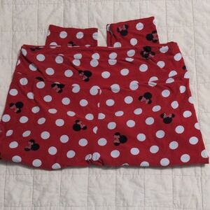 LuLaRoe Tall & Curvy Minnie Mouse Leggings